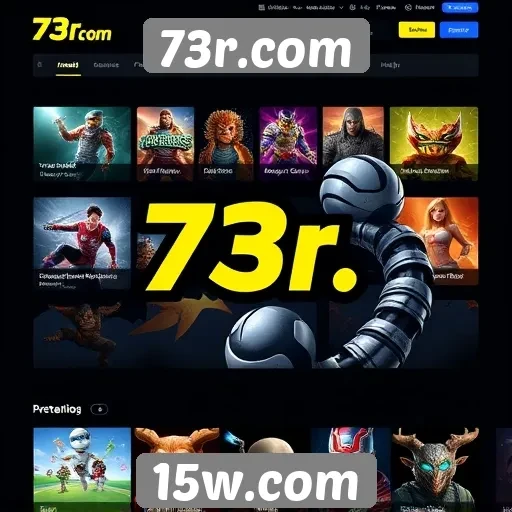 Comparação entre 73r.com e plataformas de jogos concorrentes