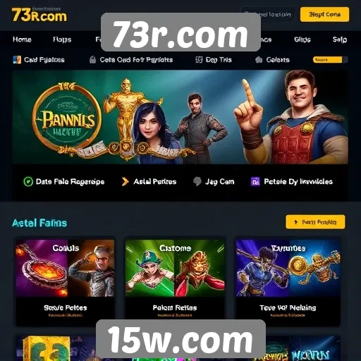 Fatores que atraem jogadores para o 73r.com
